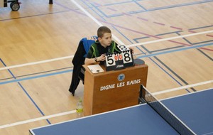 THOMAS GILBERT
(catégorie cadet)